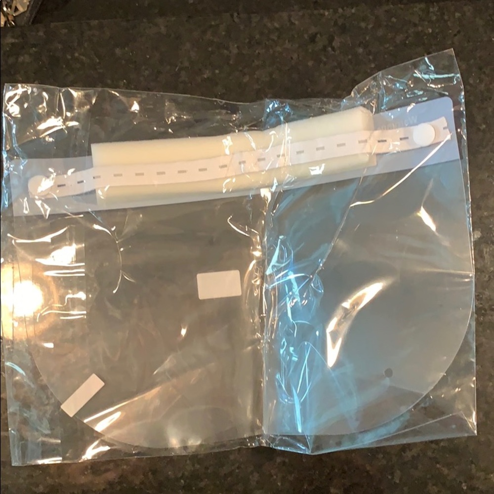 Face Shield Protective Isolation Mask - Picture 2 of 2